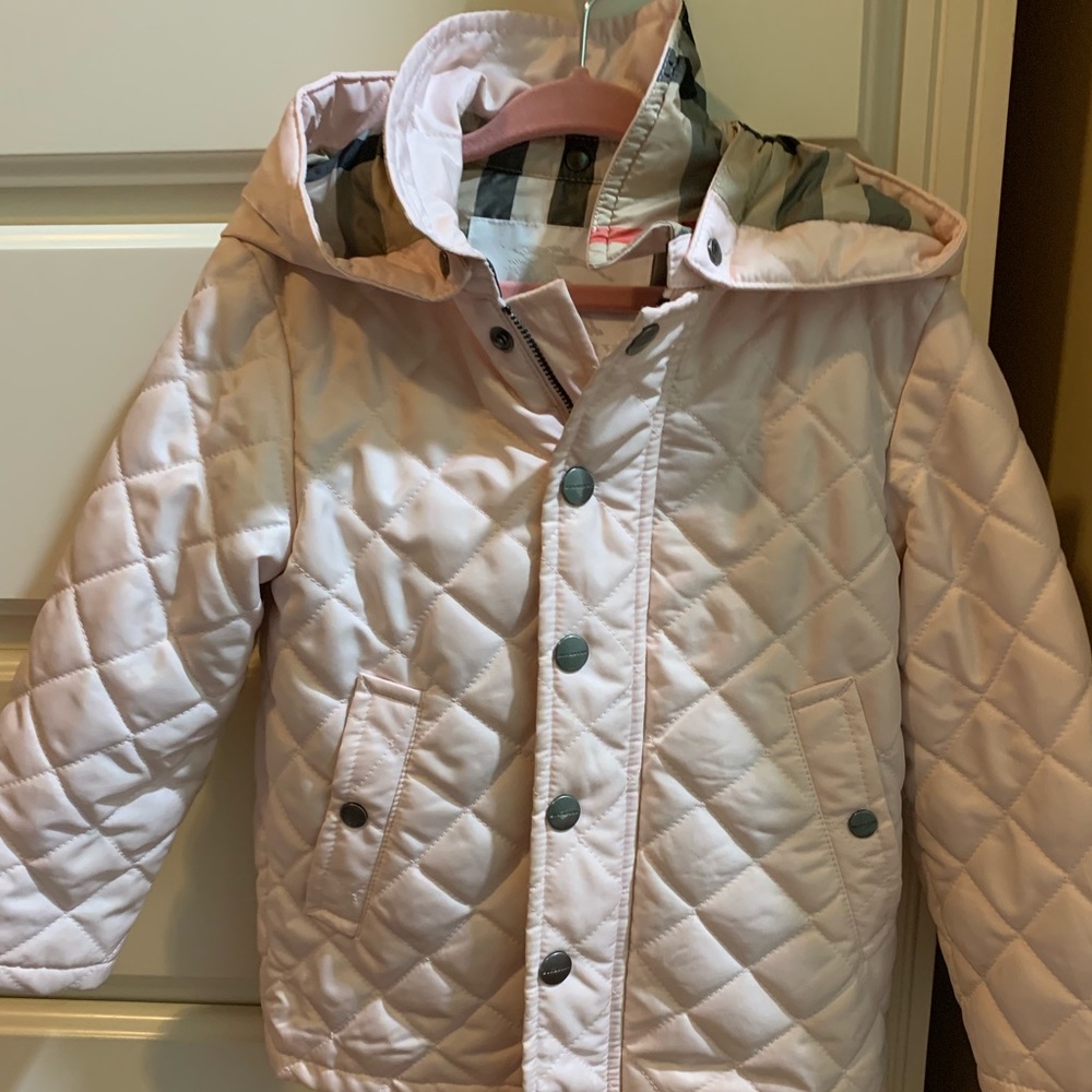 Burberry Hooded Quilted Jacket